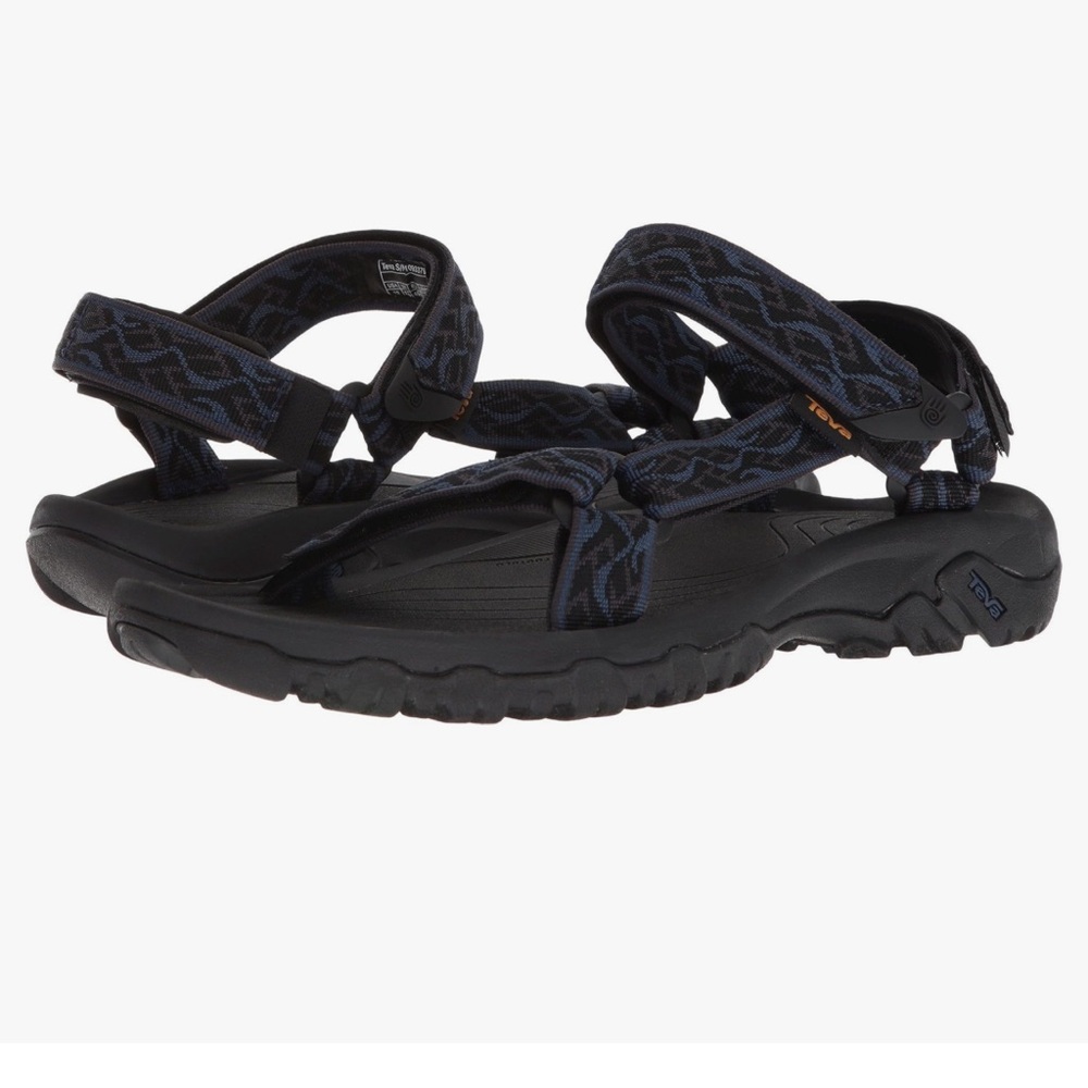 Teva Black and Navy Outdoor Sandals
